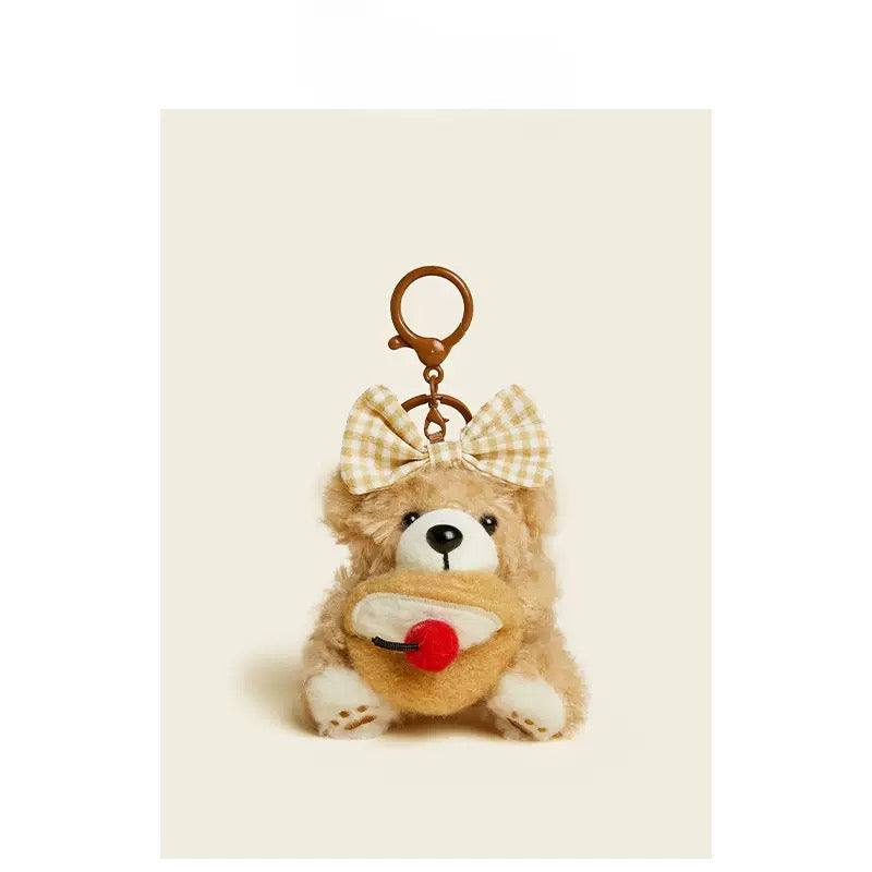 Cookie Bear Bag Charm
