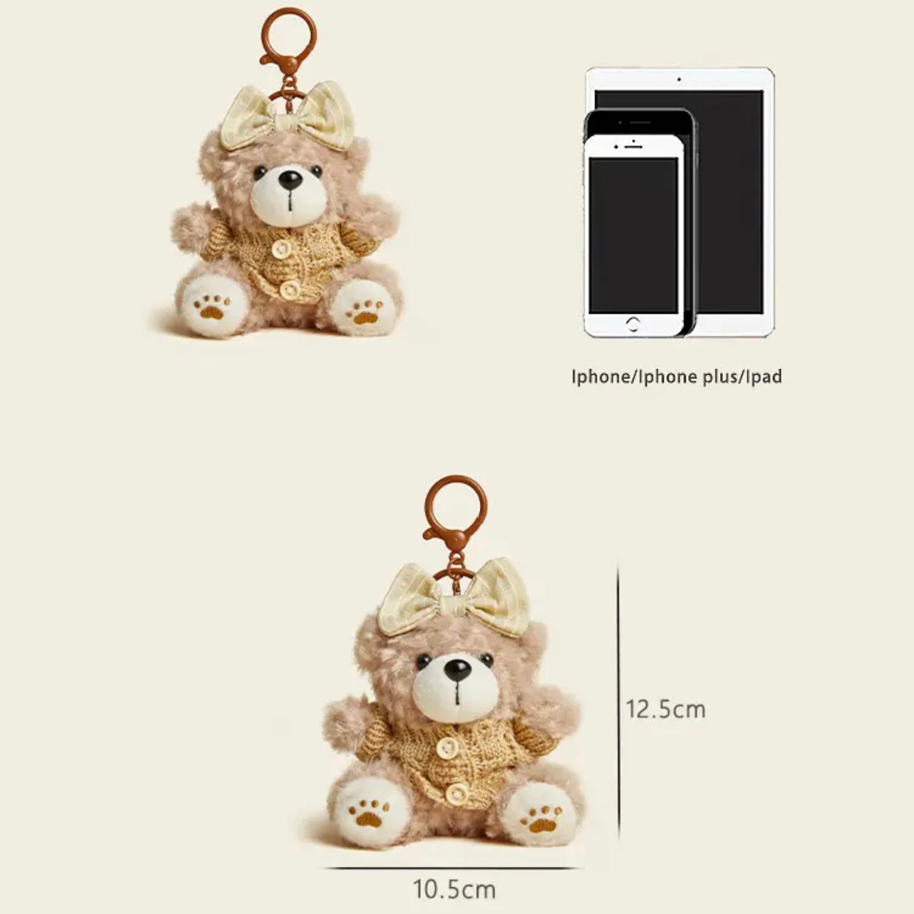 Baby Teddy Bear Charm